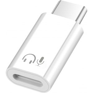 Adaptateur Audio Lightning Vers Usb-C,Certifi&eacute; Mfi,Usb-C M&acirc;le Vers Lightnning Femelle Pour Iphone 16/15,Ipad Et Plus (Ne Prend Pas En Charge Otg) - Neuf