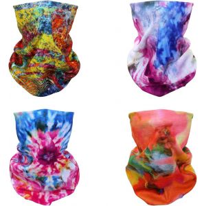 Sept-4 Bandana Multifonctions Couvre-Chef Sans Soudure Elastique Tube Bandeaux - Neuf