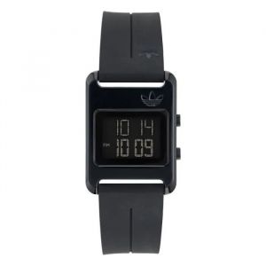 Montre Adidas Originals - Mixte - Aost23568 - Quartz - Bracelet En Silicone Noir - Etanche 3 Atm - Neuf