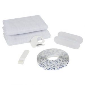 Moustiquaire De Porte Tes&eacute; 55389-00020-00 (l X H) 1200 Mm X 2200 Mm Blanc 1 Pc(s) S27103 - Neuf