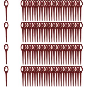 de 100 lames de rechange pour coupe-bordure - Lame en plastique pour coupe-bordure - Neuf