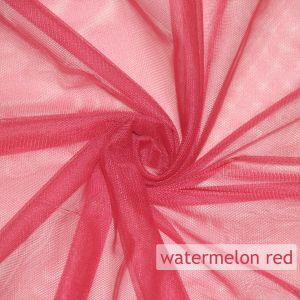 Tissu En Tulle Doux,Moustiquaire En Gaze 36a,Tissu En Maille Pour Robe De Soirée De Mariage,Jupon Tutu,Bricolage - Type Watermelon Red-10meters - Neuf