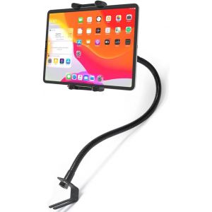 Support Tablette Voiture Si&egrave;ge Rail pour 4-13"" iPad Appareil, 19,7"" M&eacute;tal Col de Cygne Porte Auto Tablette pour iPad Pro 12,9 10,5 9,7 Air Mini, Samsung Tab, Kindle Fire, Switch, iPhone etc - Neuf