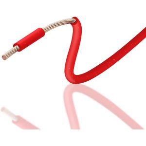 Fil Electrique,1 x 2,5 mm&sup2;,5M,Rouge C&acirc;ble &eacute;lectrique,12V 24V 450V C&acirc;ble de Remorque pour Le c&acirc;blage des Feux arri&egrave;re de remorque,Automobile Caravane Remorque C&acirc;ble,Equipement de Bateau - Neuf