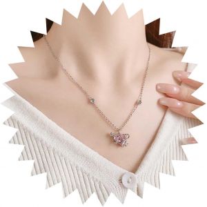 Kal-Collier De Feuilles Boho Pour Femmes Collier Solitaire En Zircone Cubique Collier Pendentif Plume Cz Vintage Long Collier Plume Strass Cha&icirc;ne Mariage Bal De Promo Bijoux Pour La Mari&eacute;e - Neuf