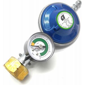 Ulteronixshop-R&eacute;gulateur de gaz butane avec jauge de pression pour Calor 4.5 kg Dumpy 5Y Garantie - Neuf