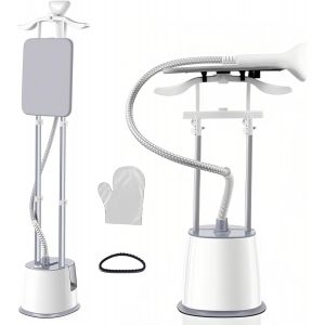 MEVRONISSHOP-Defroisseur Vertical,Steamer Defroisseur,2000 W 45g/min,R&eacute;servoir D'eau de 2.5 Litres,R&eacute;glable en Hauteur, Elimine Les plis et Fonctionne sur Tous Les Tissus - Neuf