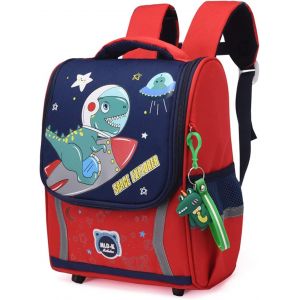 CHECARZHN--NO1-Impression Sac À Dos Scolaire Pour Filles Enfants, Imperméable Réfléchissant Cartable Enfants Avec Pendentif Amovible, Sacs D'Ecole Primaire Grande Capacité - Neuf