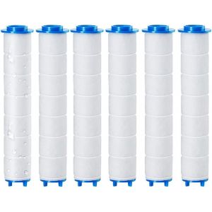 6 pi&egrave;ces 8 x 2cm Douchtte Filtre Rempla&ccedil;able, Filtre douchette u200bpour pommeau de douche de amovible, L'osmose Inverse, Chlore et le Fluorure et La Filtration Des Particules (8 x 2cm) - Neuf