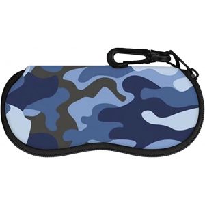 Kathlelxh-Étui À Lunettes À Fermeture Éclair, Étui Souple Pour Lunettes De Soleil, Étui Rigide Pour Lunettes, Étui De Voyage Portable Avec Clip, Sac Portable Pour Lunettes Pour Femmes Et Hom[H1070] - Neuf
