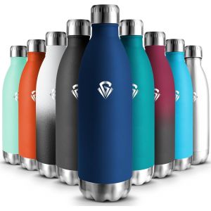 Gourde Isotherme Enfant 500ml, Acier Inoxydable 18/8, Bouteille Isotherme, Sans Bpa, Gourde Enfant, , Water Bottle, &Eacute;tanche Double Isolation, Bouteille Inox Pour Camping, &Eacute;cole, Gym - Neuf