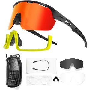 Lunette Velo Homme Cyclisme Vtt Femmes Polarisées Route Soleil Pêche Sport Running Course A Pied Base-Ball - S144[Z1819] - Neuf