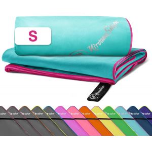 Kal-Serviette Microfibre 60 X 40 Cm, Serviette De Voyage Légère Et Compacte - Serviette Microfibre Pour Le Voyage, Les Vacances, Le Fitness - Sans Pochette Ni Sac D'emballage - Neuf