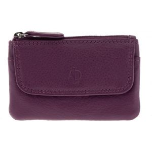 NSIECD-Portefeuille Unisexe Cuir de Vache Portefeuille Cuir Véritable - Porte-Monnaie, Porte-Cartes, Porte-clés, Capacité jusqu'à 14 Cartes. - Neuf