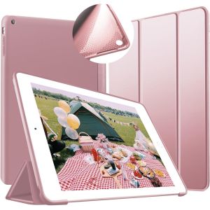 Eryi-Coque Ipad 2, Coque Ipad 3, Coque Pour Ipad 4, Ipad 2/3/4 Housse Étui De Slim-Fit Léger Case [Veille/Réveil Automatique] Tpu Souple Bumper Smart Cover Pour Apple Ipad 2/3 / 4, Rose - Neuf