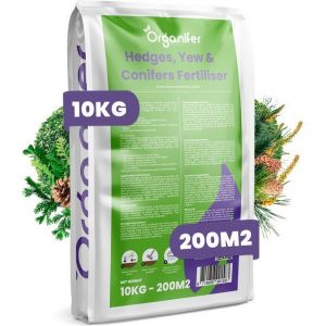 Engrais Pour Haies, Ifs Et Conifères - 10 Kg Pour 200 M2 - Tout-En-Un - Organifer - Neuf