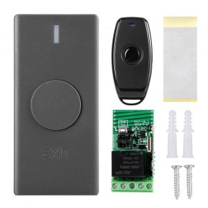 Interrupteur de sortie et d'ouverture de porte sans fil avec controleur, systeme de controle d'acces intelligent - Neuf