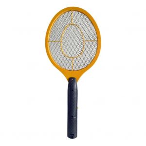 Raquette électrique anti-insectes volants,chauve-souris,tapette à mouche portative,tueur de moustiques Portable,lutte antiparasitaire pour insectes de chambre à coucher - Type Gris clair - Neuf
