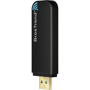 lbgwp60-1200Mbps Linux Clé Wifi, Linux Usb Wifi Adaptateur De Réseau Pour Ubuntu, Mint, Debian, Raspbian, Kubuntu, Lubuntu, Xubuntu, Zorin, Raspberry Pi 2+, Double Band 5Ghz 867Mbps + 2.4Ghz 300Mbps - Neuf