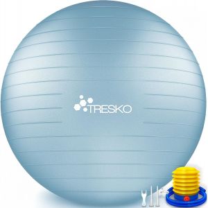 Ballon De Gymnastique|Anti-&Eacute;clatement|Boule D'assise|Balle De Yoga|Balles D'exercices Fitness|300 Kg|Avec Pompe &Agrave; Air.[K924] - Neuf