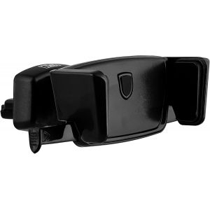 Support De T&eacute;l&eacute;phone M&acirc;choire, Fixation Grille D&iquest;A&eacute;ration, Orientable 360 degr&eacute;s, Mode Portrait Et Paysage, Support Universel, Fermeture Automatique, Qualit&eacute; Optimale, Compact, Robuste - Noir - Neuf