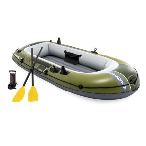 Kit bateau gonflable 2 places Seahawk 2 avec rames et gonfleur - Intex - Neuf