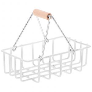 Mini panier &agrave; provisions maison de poup&eacute;e panier &agrave; provisions ornement maison de poup&eacute;e supermarch&eacute; panier Photo Prop - Neuf