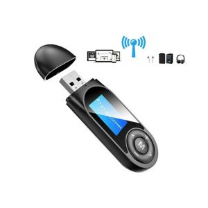 Adaptateur audio Bluetooth 5.0 (&eacute;metteur-r&eacute;cepteur) pour t&eacute;l&eacute;viseur, PC et haut-parleurs - Neuf