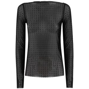 Chemise Transparente Limousine Noire - Pinko - Neuf