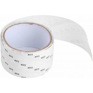 Kalanka-Ruban De R&eacute;paration &Eacute;cran De Fen&ecirc;tre, 5cm X 2m Kit De R&eacute;paration De Patch &Eacute;cran &Agrave; Mailles Fines Auto-Adh&eacute;sif Outil De R&eacute;paration De Maille De Bande &Eacute;cran En Fibre De Verre(Blanc) - Neuf