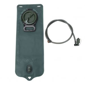 Sac A Eau En Tpu De Qualite Alimentaire, Grande Ouverture, Vert Marine, Pour Cyclisme En Plein Air (2,5 L) - Neuf