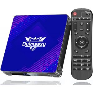 Android TV Box 13.0, Smart TV Box 4K/6K/8K 2Go RAM 16Go ROM,Android Box WiFi 6 with RK3528 Quad-Core 64bit 3D 2.4G/5G WiFi 10/100M Ethernet BT5.0 USB 3.0 DLNA H.265 - Neuf