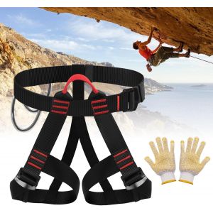 Ceinture D'escalade,Ceinture D'escalade,Demi-Sangle D'escalade,Ceinture De S&eacute;curit&eacute;,Ceinture D'escalade,Sangle D'escalade Fixe,Sangle Semi-Corps Pour Descendre En Rappel,Alpinisme,Escalade - Neuf