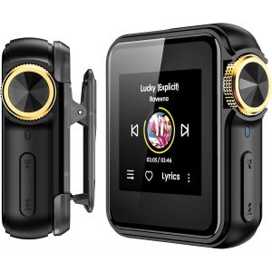 H2 Mini Lecteur Mp3 Hi-Res Avec Bluetooth 5.2 Et Dac Dsd,Baladeur Audiophile Supporte Flac/Wav/Dsf,M&eacute;moire 64Gb,Extensible &Agrave; 256Gb&iquest;Lecteur De Musique Portable - Neuf