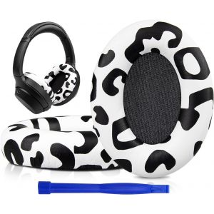 LORANKA-Doux Cuir Prot&eacute;in&eacute; Mousse Coussin Coussinets pour Sony WH-1000XM3 (WH1000XM3) Over-Ear Casque,avec Mousse &agrave; m&eacute;moire d'isolation phonique, &eacute;paisseur suppl&eacute;mentaire - Neuf