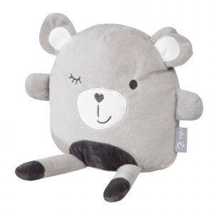 Coussin Peluche 'sammy' Pour Enfant Roba Lil Cuties - Gris Argent&eacute; - Neuf