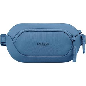 RFCBC-Larkson Sacoche Bandoulière Femme & Homme Bleu - Helge - Sac de Poitrine Sling Bag avec Bloqueur RFID & Passants Antivol par Fermeture Éclair - Rembourrage en Mesh - Résistant à l'eau - Neuf