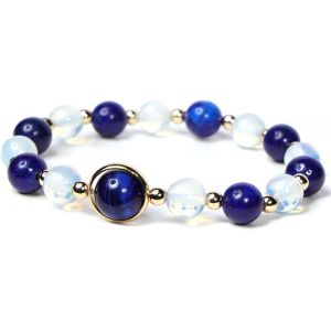 Kal-Bracelets D'améthyste Pour Femmes Et Hommes 7 Chakra Bracelet De Perles De Cristal Violet Bracelet Réglable - Neuf