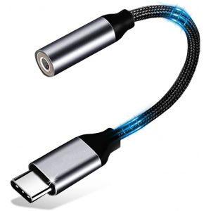 Adaptateur De Prise De Casque À 3,5Mm, Adaptateur Jack Usb Type C Avec Dac, Écouteurs Audio Numérique Type C Vers Aux, Compatible Avec Iphone 16/15 Pro Max, Ipad Pro, Galaxy, Macbo[YIN4181421] - Neuf