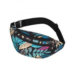 Sac banane bleu, sac banane, ceinture d'entraînement, ceinture de course, pochette d'entraînement pour homme/femme - Fitness/Exercice/Randonnée/Escalade/Chasse - Neuf
