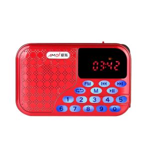 Radio FM numérique Portable, disque U, carte TF, lecteur Audio de musique MP3, haut-parleur - Neuf