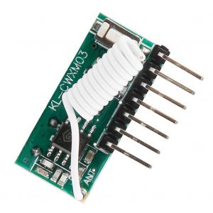 Recepteur anti-interference sans fil 433 MHz, module de reception RF superheterodyne pour telecommande - Neuf