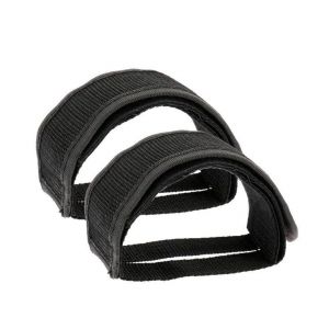 Sangles De Pédales Universelles Pour Vélo - 2 Cale-Pieds Réglables Pour Vélos À Pignon Fixe, Vtt Et Route - Ajustement Sûr Et Nylon Durable - Neuf