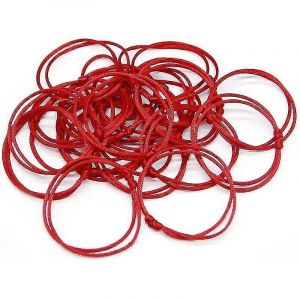 5 Kabbale Rouge Fil Bracelets Mauvais ?il Bijoux Kabala Charme Mode Bracelet (Rouge 5) - Neuf