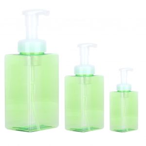 HJLIAN Lot de 3 distributeurs de savon en plastique rechargeables (250 ml, 400 ml et 500 ml) - Neuf