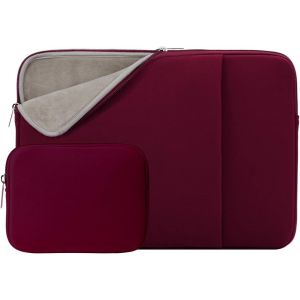 Housse pour Ordinateur Portable 11 Pouces &Eacute;tui &agrave; Doublure Souple avec Pochette pour Accessoires, Compatible avec MacBook Air 11,6 Pouces, Notebook Chromebook Tablette 11 Pouces(Bleu Marin) - Neuf