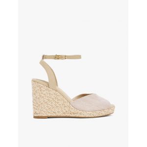Sandales Espadrilles Compens&eacute;es En Chambray Chambray High Wedge Espadrille/Horseradish - 39 - Neuf