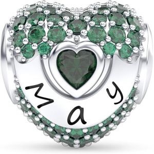 Eryi-Charm Pierre De Naissance En Argent 925 Pour Colliers Et Bracelets Pandora Bijoux Pour Anniversaire Noël Fête Des Mères Cadeaux Pour Femmes - Neuf