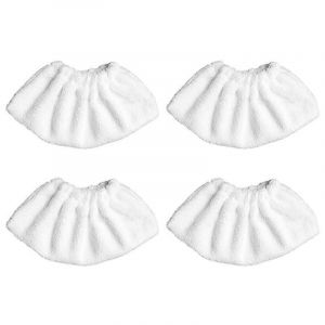4PCS Chiffons de nettoyage de vitres Couvre Tampons de chiffon de sol pour Nettoyeur à vapeur SC1 SC2 SC3 SC4 - Neuf