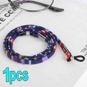 1/5 Pi&egrave;ces Lunettes De Soleil Coton Cou Cha&icirc;ne Cordon Retenue Sangle Lunettes Lani&egrave;re Support Haut De Gamme Ethnique Corde Lunettes Cha&icirc;ne--Style 14-1pcs - Neuf